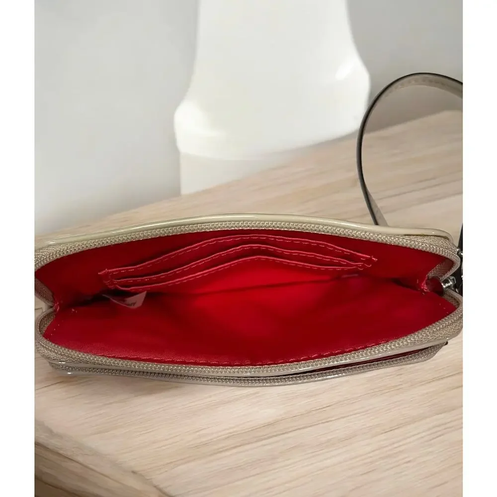 Coach 31141E Stamped Signature C Hallie East West Tote Bag & Wristlet